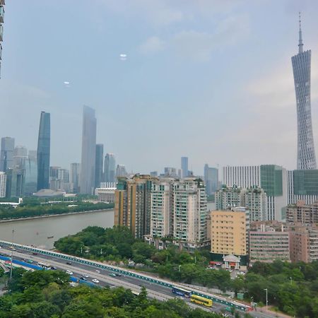 Yumi Apartment Zhujiangxinan Canton Tower Branch Bagian luar foto