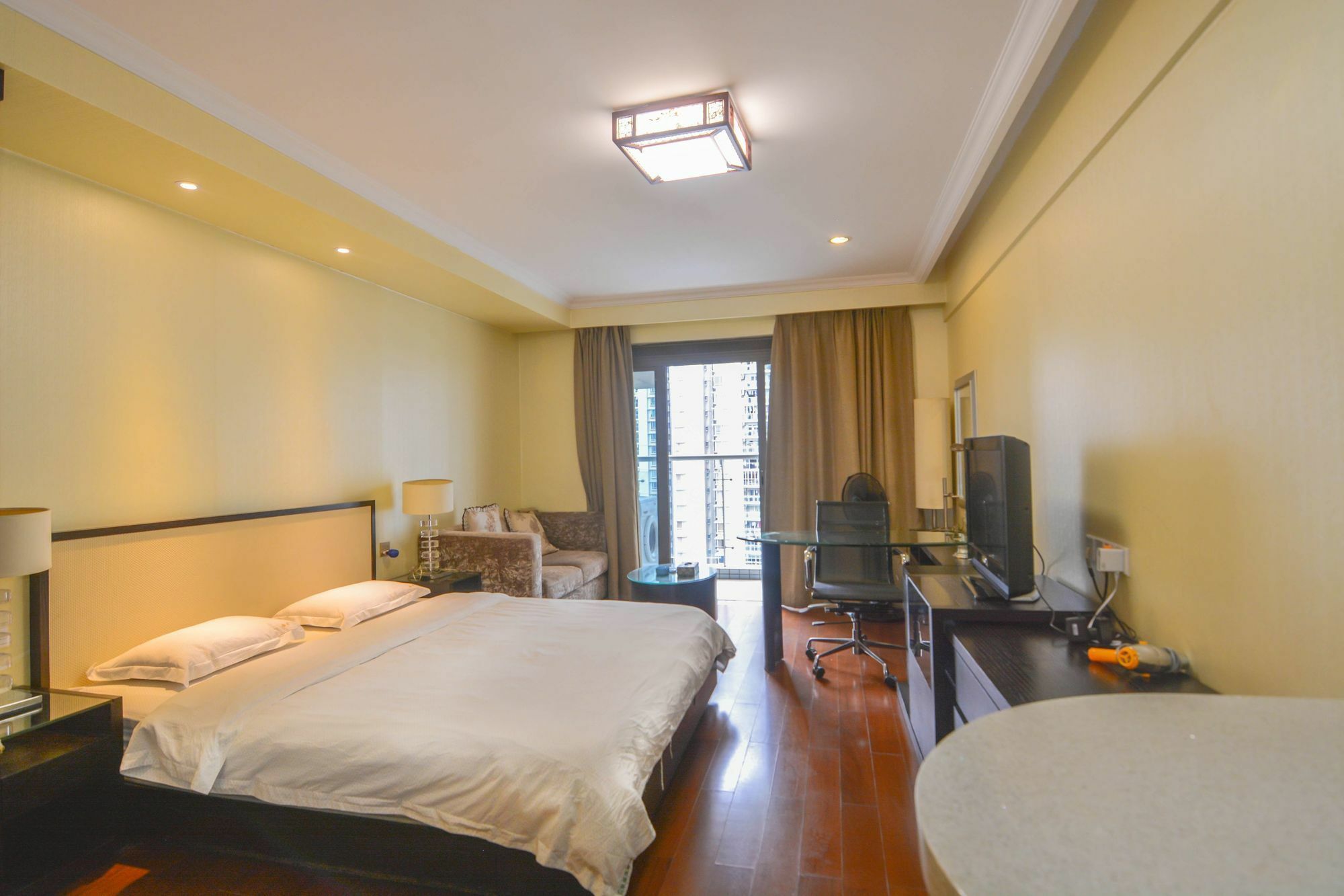Yumi Apartment Zhujiangxinan Canton Tower Branch Bagian luar foto