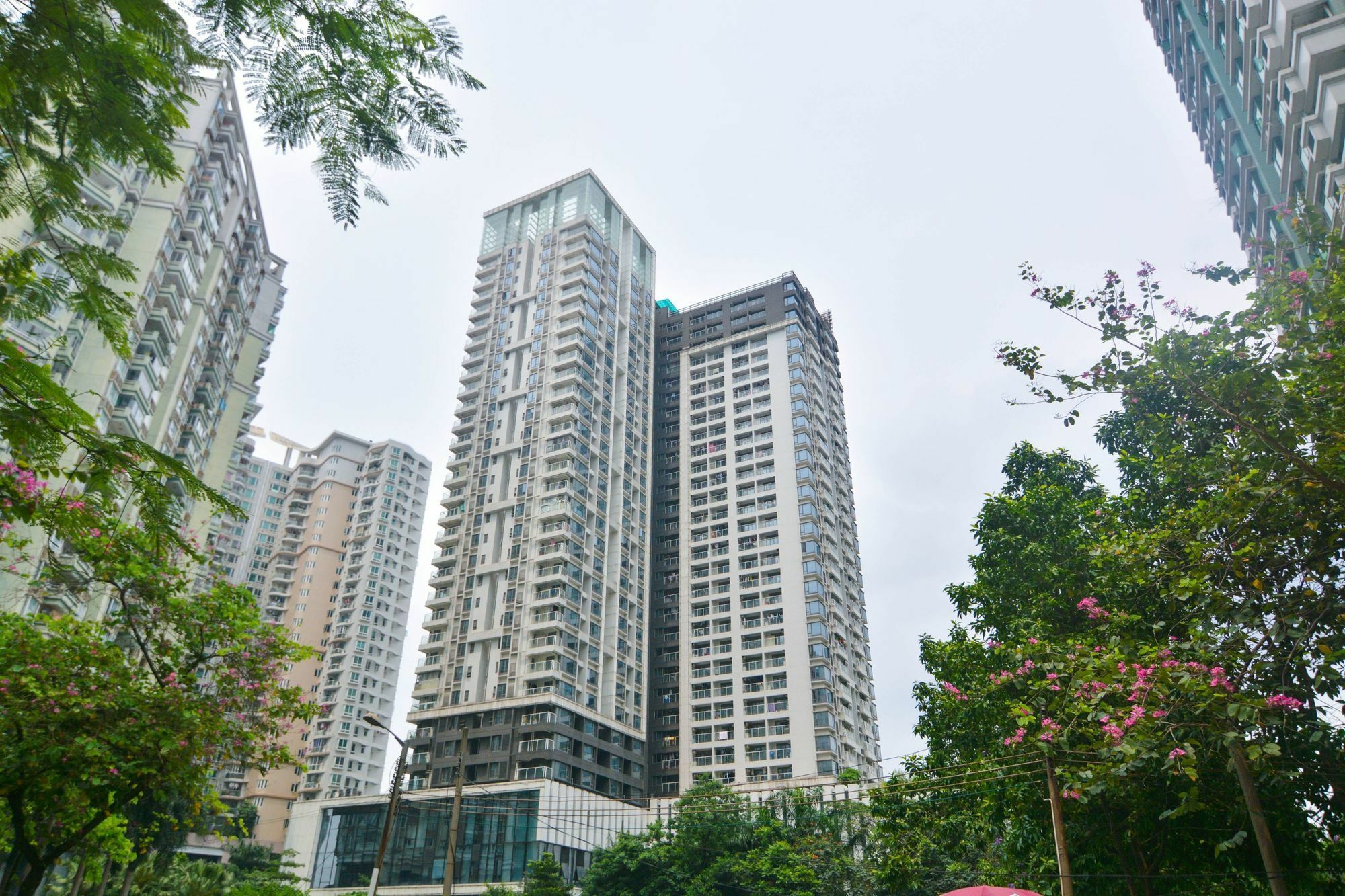 Yumi Apartment Zhujiangxinan Canton Tower Branch Bagian luar foto